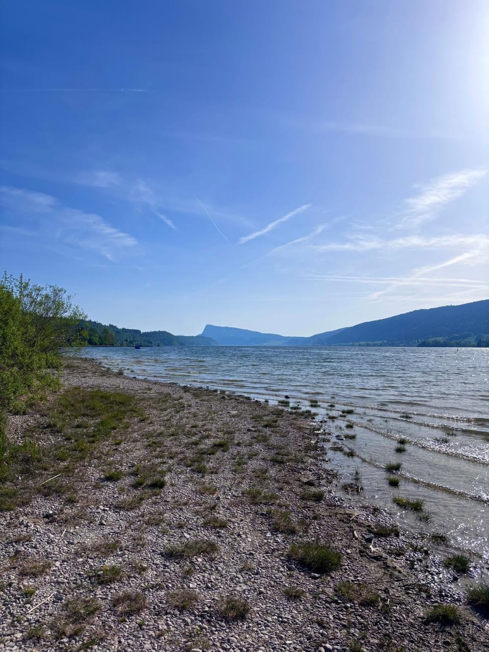 Beach, Lake view