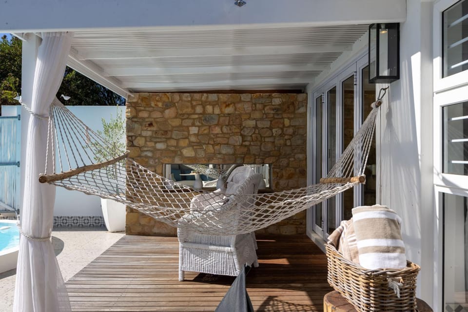Patio, Seating area, Pool view