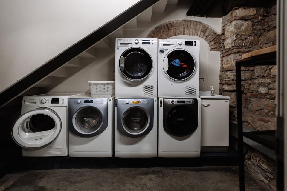 laundry, washing machine, dryer