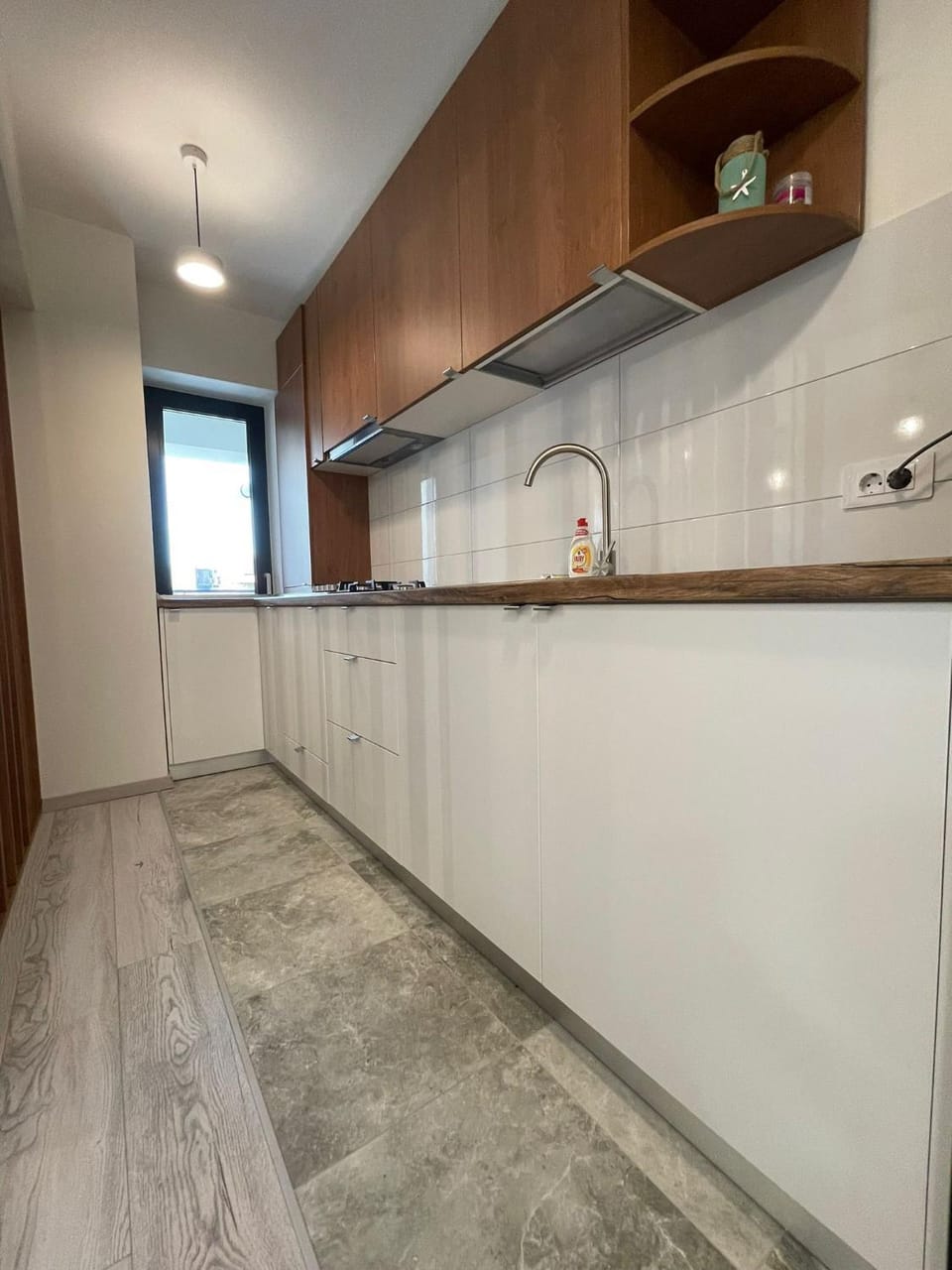 Communal kitchen, stove