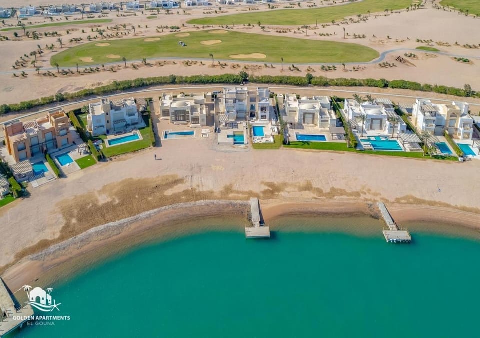 Ancient Sands 3BR Twin Villa with a Private Patio Heated Swimming Pool & Lagoon Access Villa in Hurghada