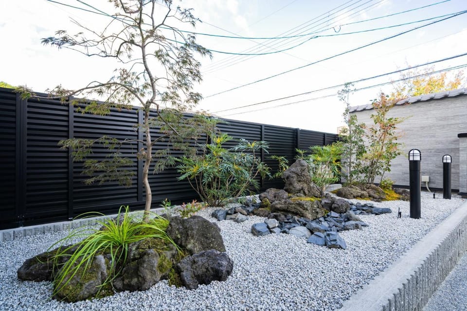 Property building, Garden