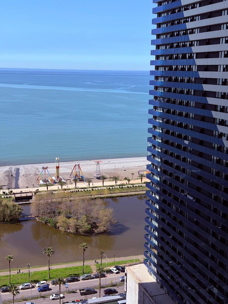 Property building, Beach, Sea view