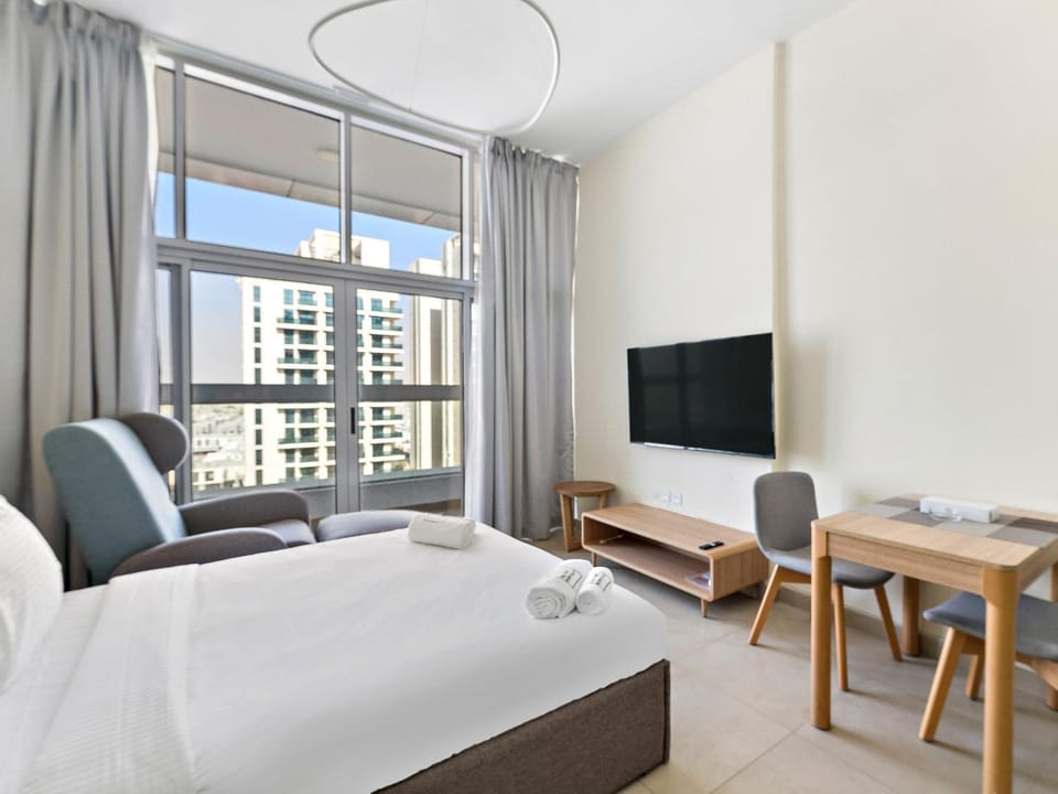 Trendy Luxe Studio In Al Furjan close to Metro-17 Apartment in Dubai