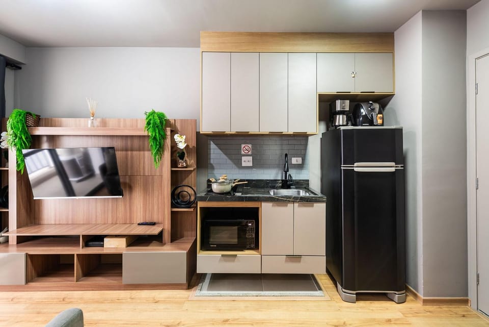 Fully equipped studio with gym - NI410 House in Sao Paulo City