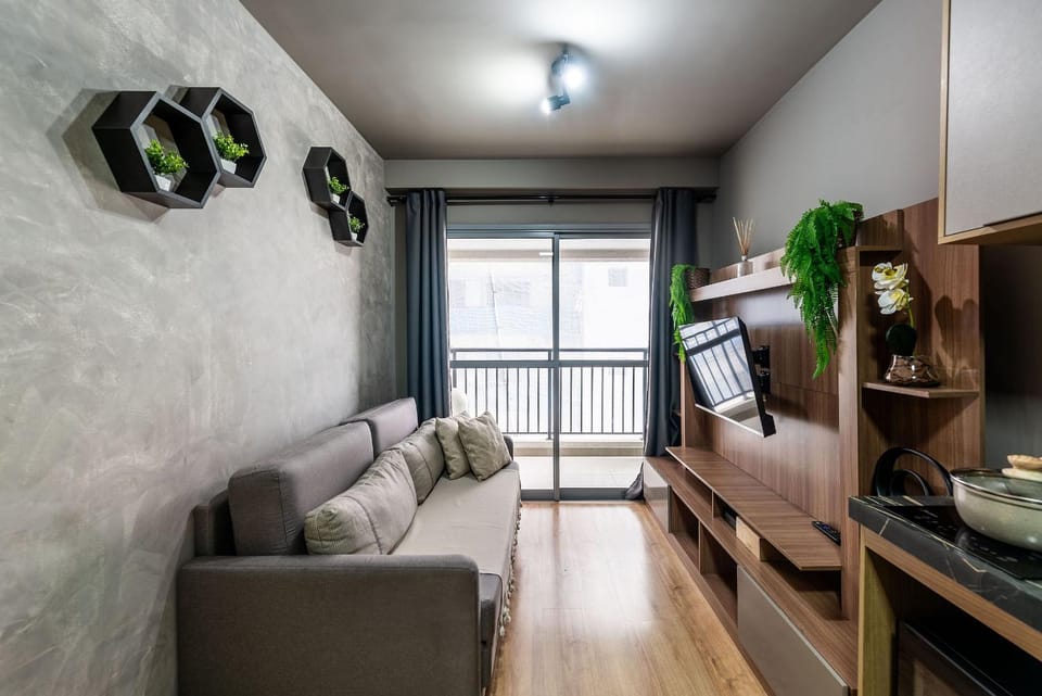 Fully equipped studio with gym - NI410 House in Sao Paulo City