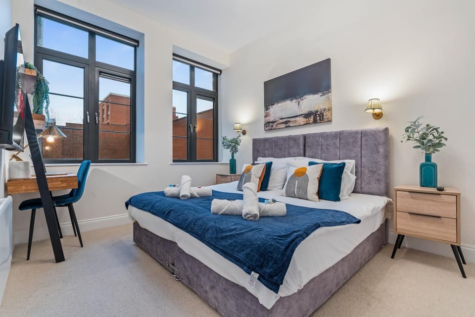 Central Jewellery Quarter 1-Bedroom with Parking Apartment in Birmingham