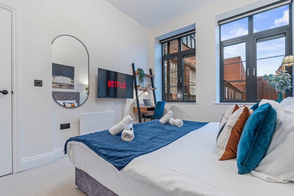 Central Jewellery Quarter 1-Bedroom with Parking Apartment in Birmingham