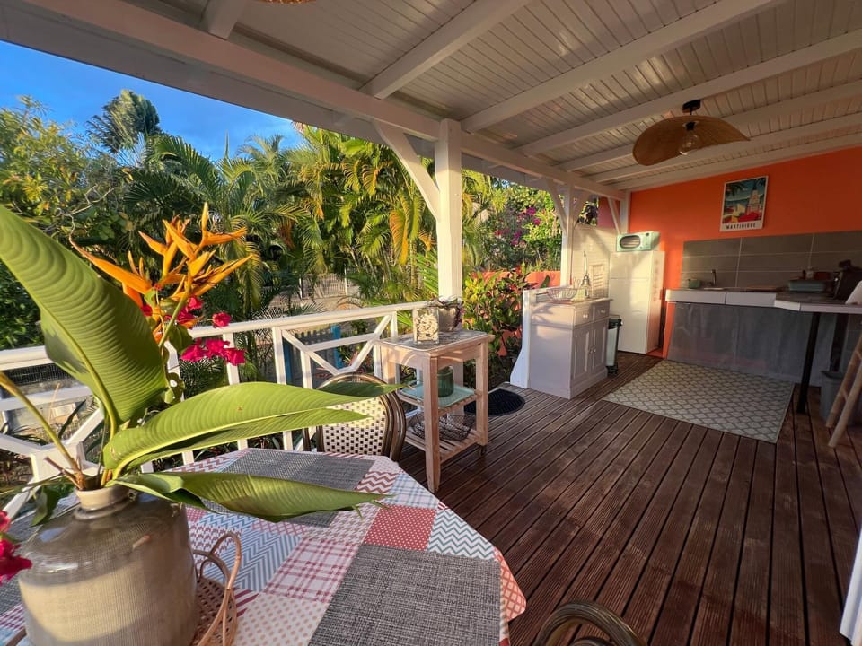 Garden, Balcony/Terrace, Kitchen or kitchenette, Dining area, Garden view
