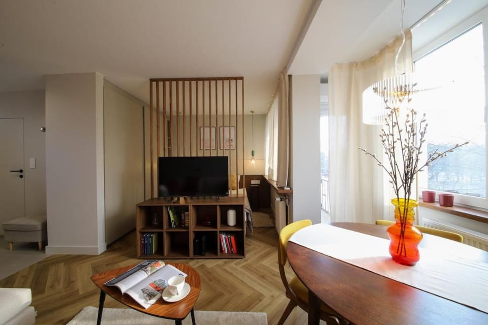 Przytulne mieszkanie z widokiem na park praski Apartment in Warsaw