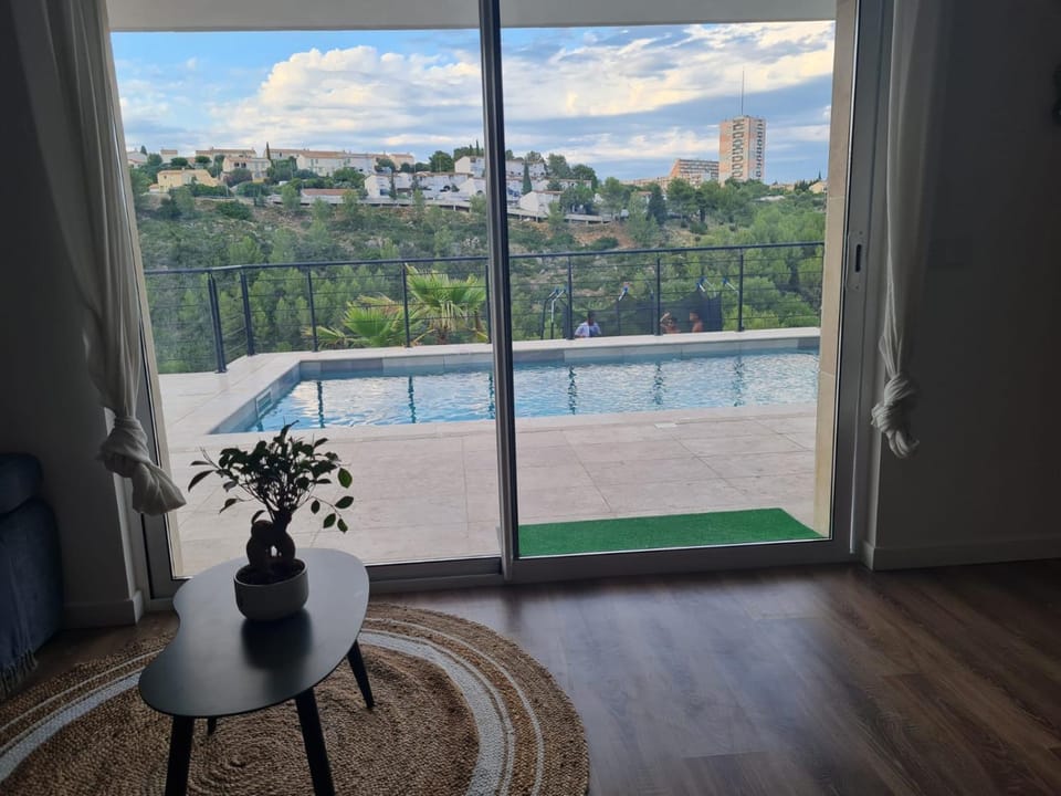 T3 Horizon, vue dégagée calme, Juvignac Apartment in Montpellier