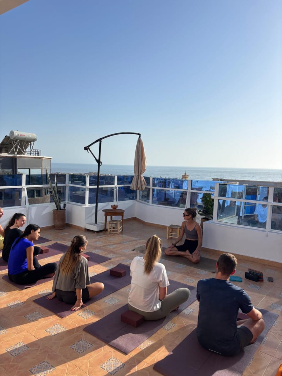 People, Balcony/Terrace, group of guests