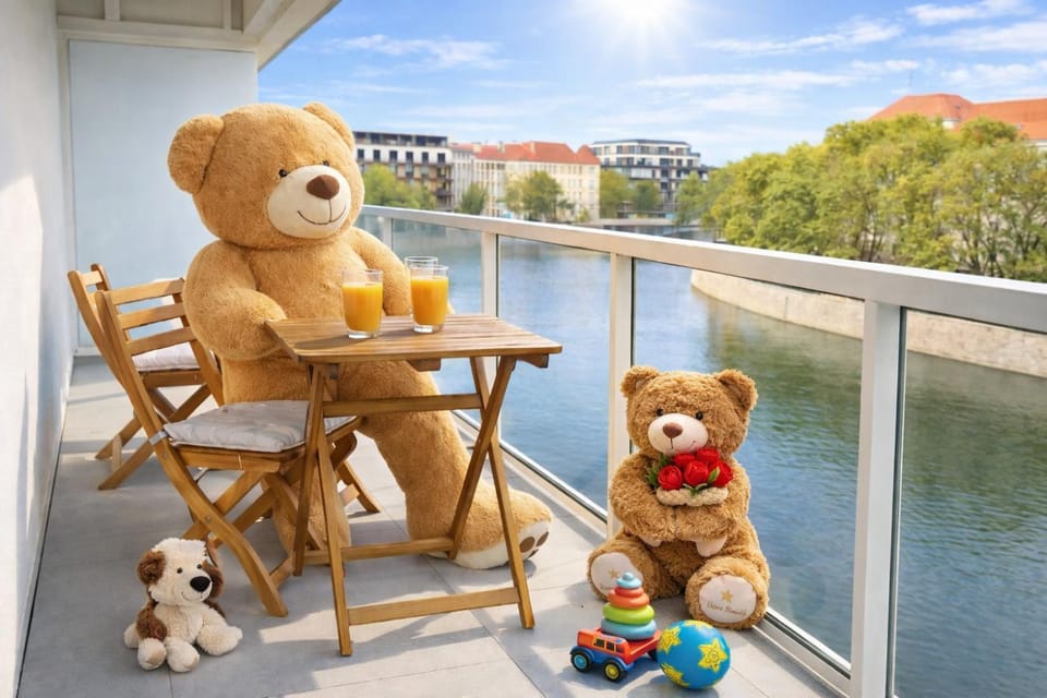 Day, Natural landscape, View (from property/room), Balcony/Terrace, Balcony/Terrace, River view, children