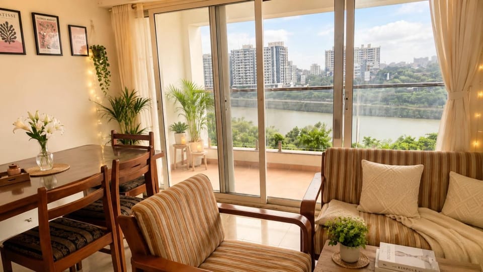 LuxeBnb 3bhk Riverside Baner Apartment in Pune