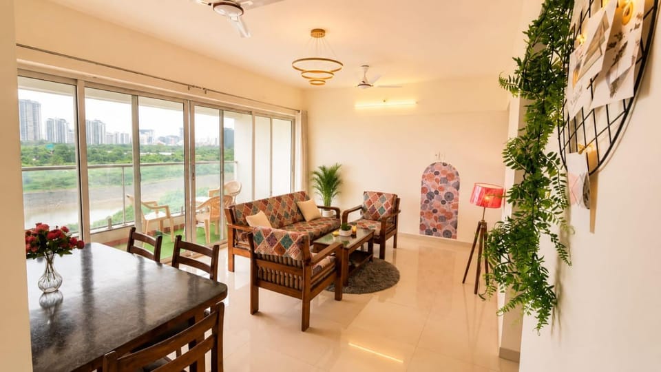 LuxeBnb 3bhk Riverside Baner Apartment in Pune