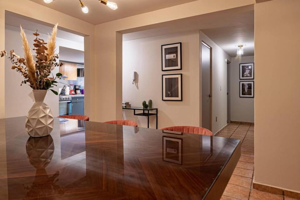 Private Terrace in Roma Norte Apartment in Mexico City