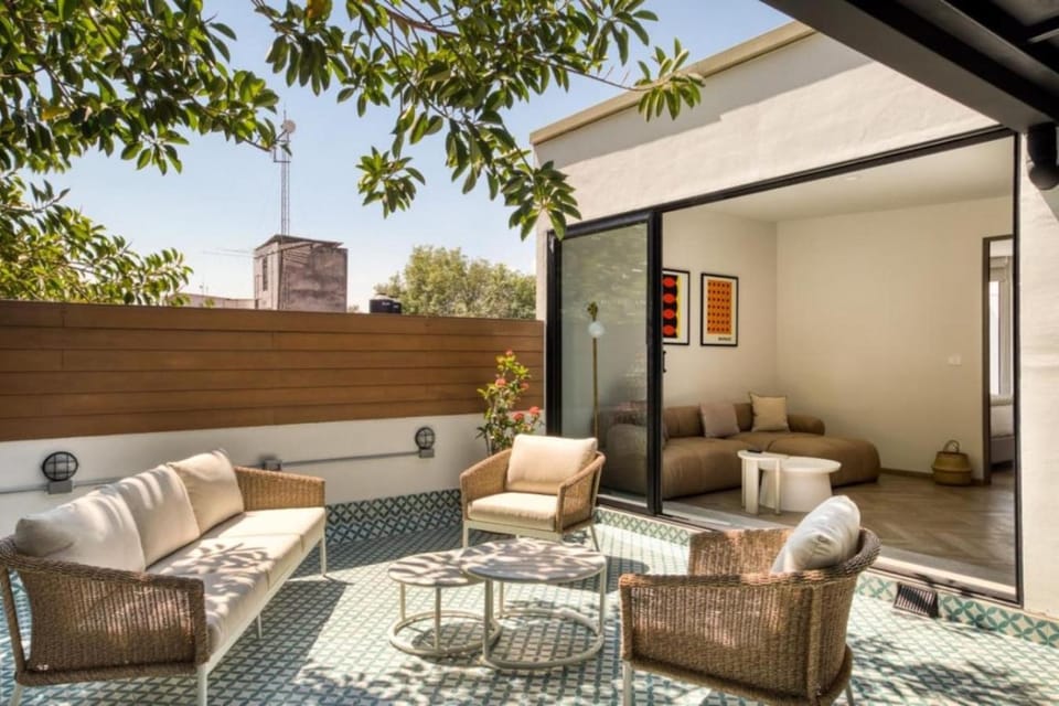 Juárez Penthouse: Private Terrace Near Reforma Apartment in Mexico City