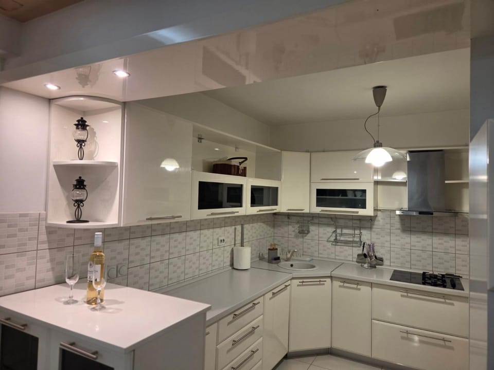 Kitchen or kitchenette, kitchen