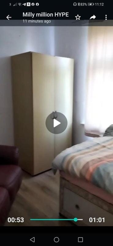 Photo of the whole room, Bedroom