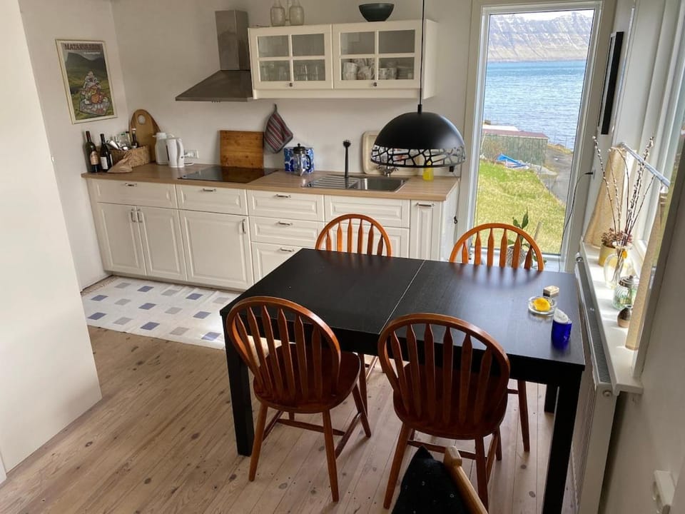 Ocean view from front parquet House in Europe
