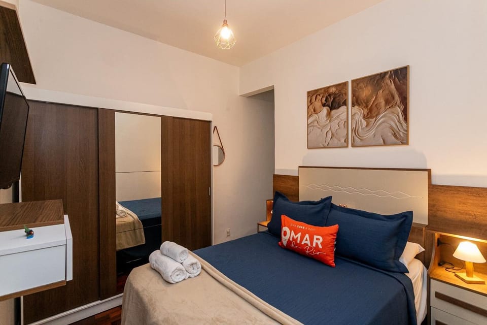 2BDRs 8 minutes from Copacabana Beach |CDJ 350/104 Apartment in Rio de Janeiro