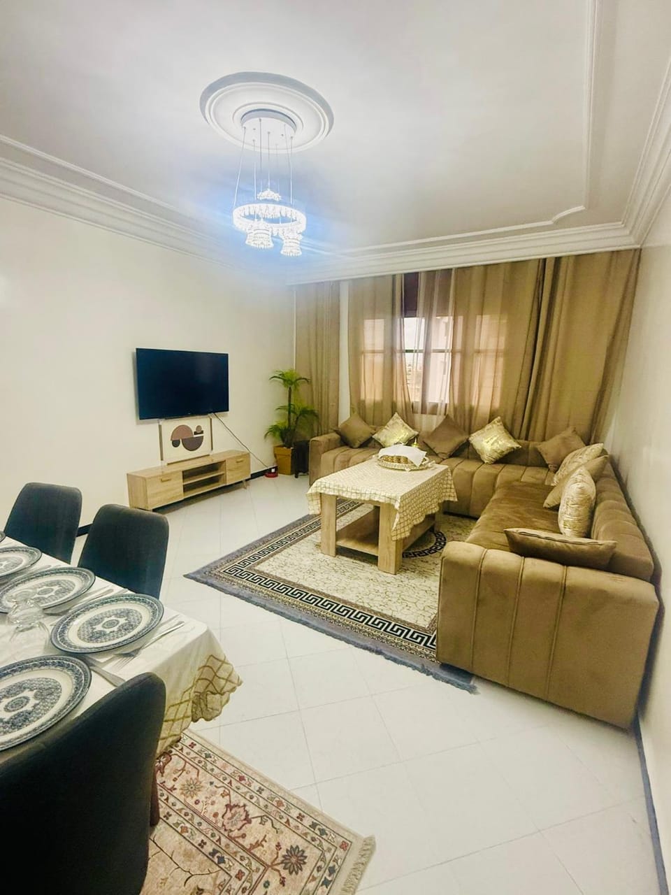 Nouvel appartement dans le quartier central très agréable à proximité de tous les services Apartment in Rabat