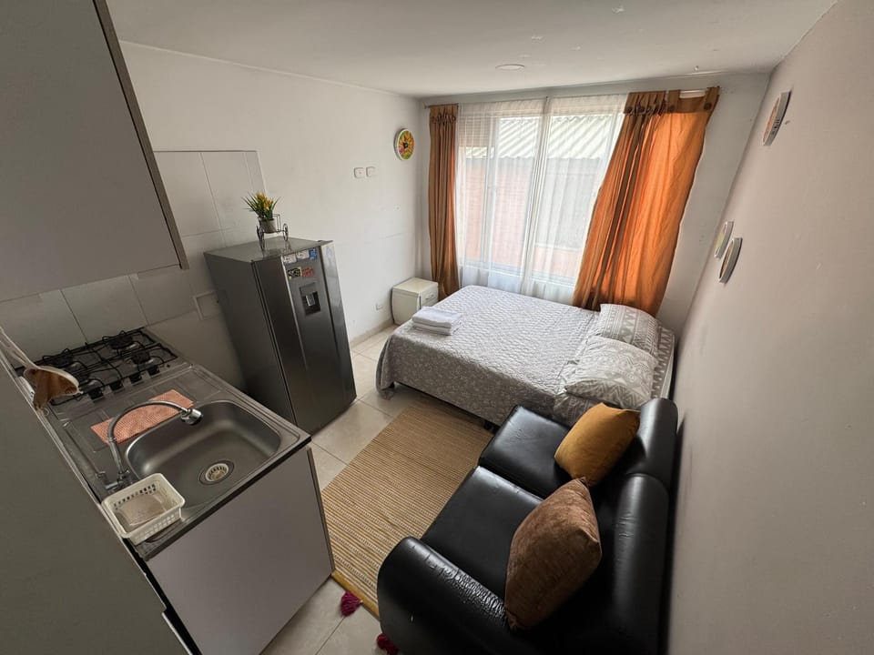 Acogedor apartaestudio a pocos minutos del aeropuerto Apartment in Bogota