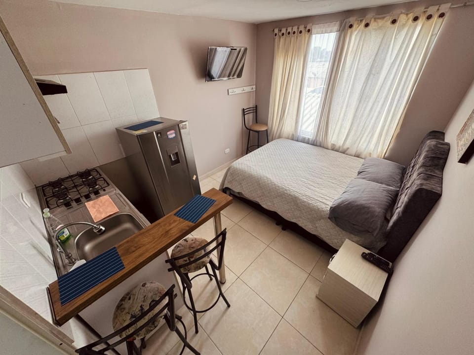 Acogedor apartaestudio a pocos minutos del aeropuerto Apartment in Bogota