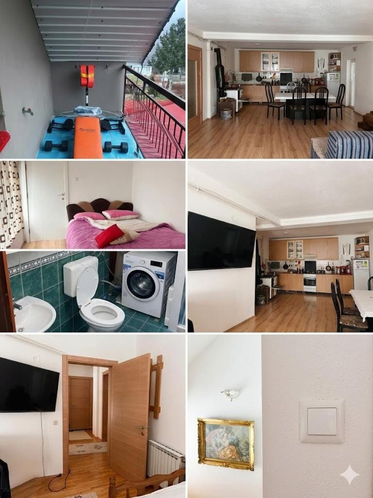 Bed, Kitchen or kitchenette, Living room, Photo of the whole room, Seating area, Dining area, Bedroom