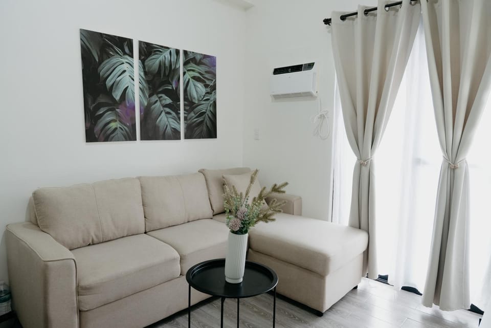 Living room, air conditioner