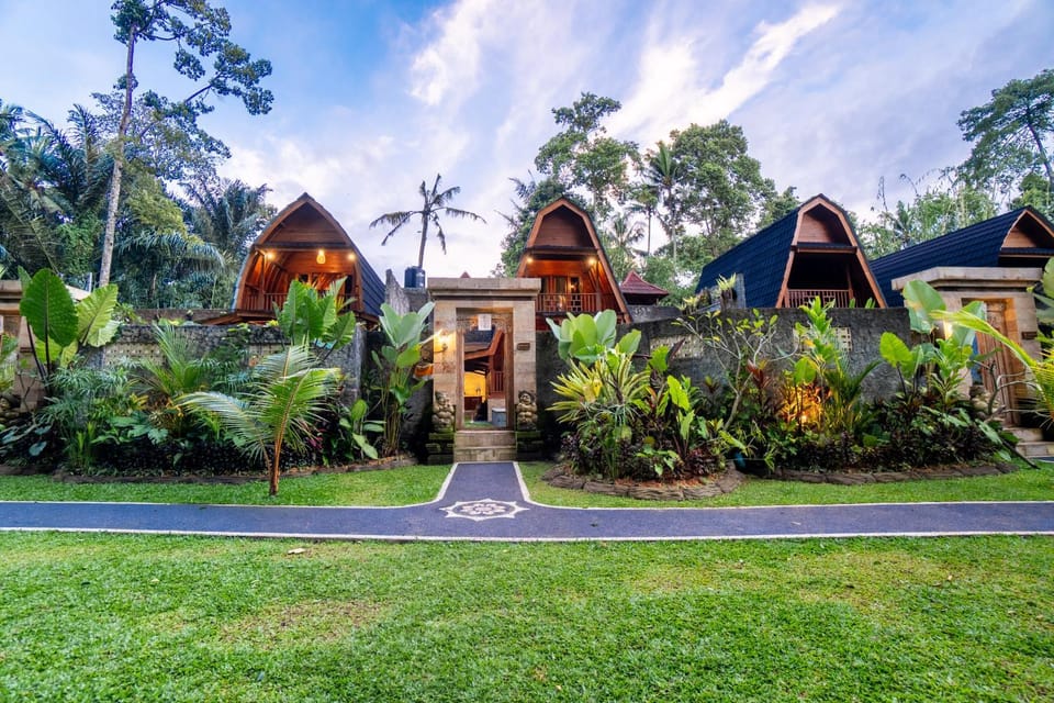 Property building, Spring, Day, Neighbourhood, Natural landscape, Garden, Garden view, Street view