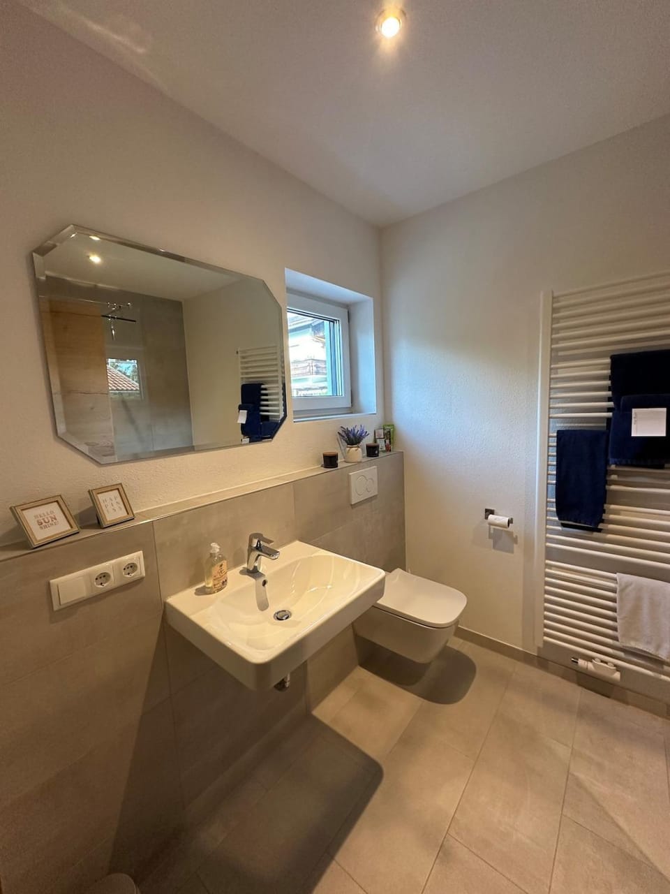 Toilet, Bathroom, towels