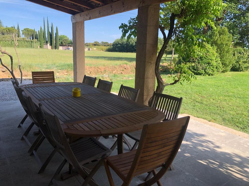 Patio, Garden, Dining area