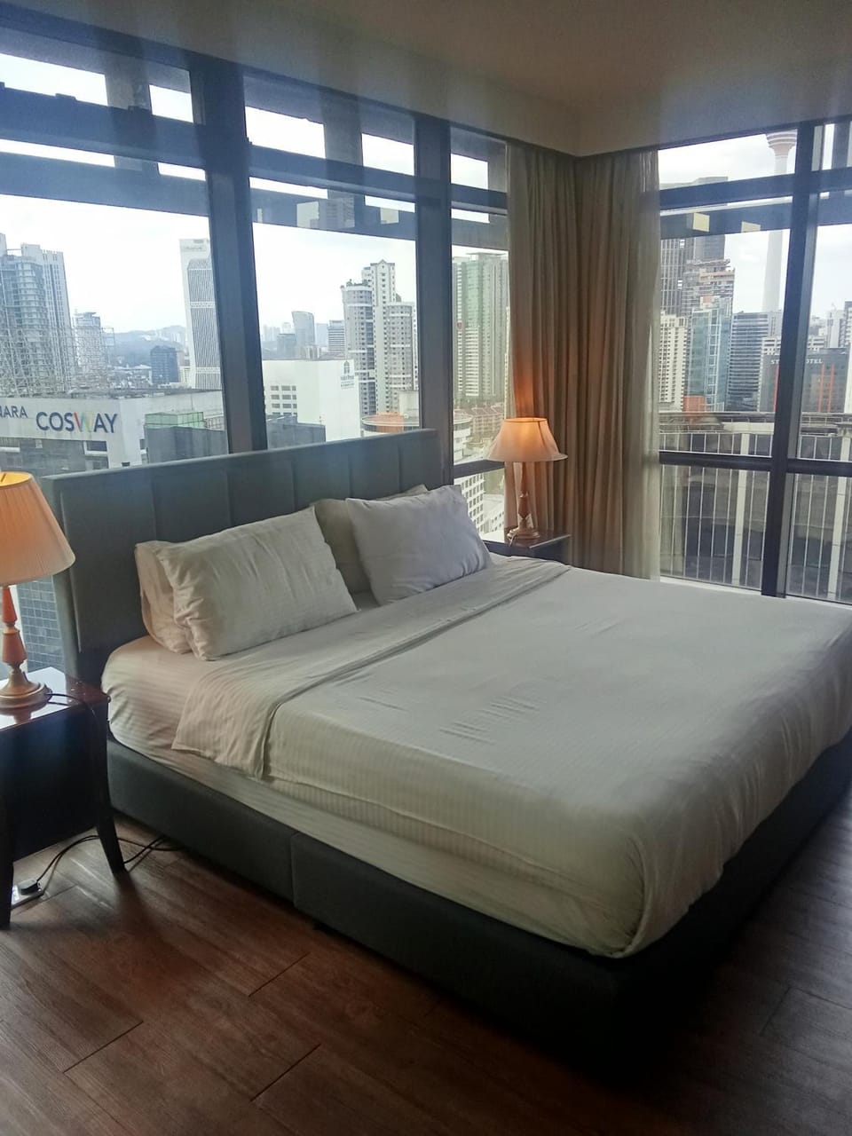 Bed, View (from property/room), Balcony/Terrace, Living room, Photo of the whole room, Seating area, Bedroom