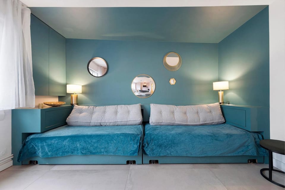 Living room, Bedroom