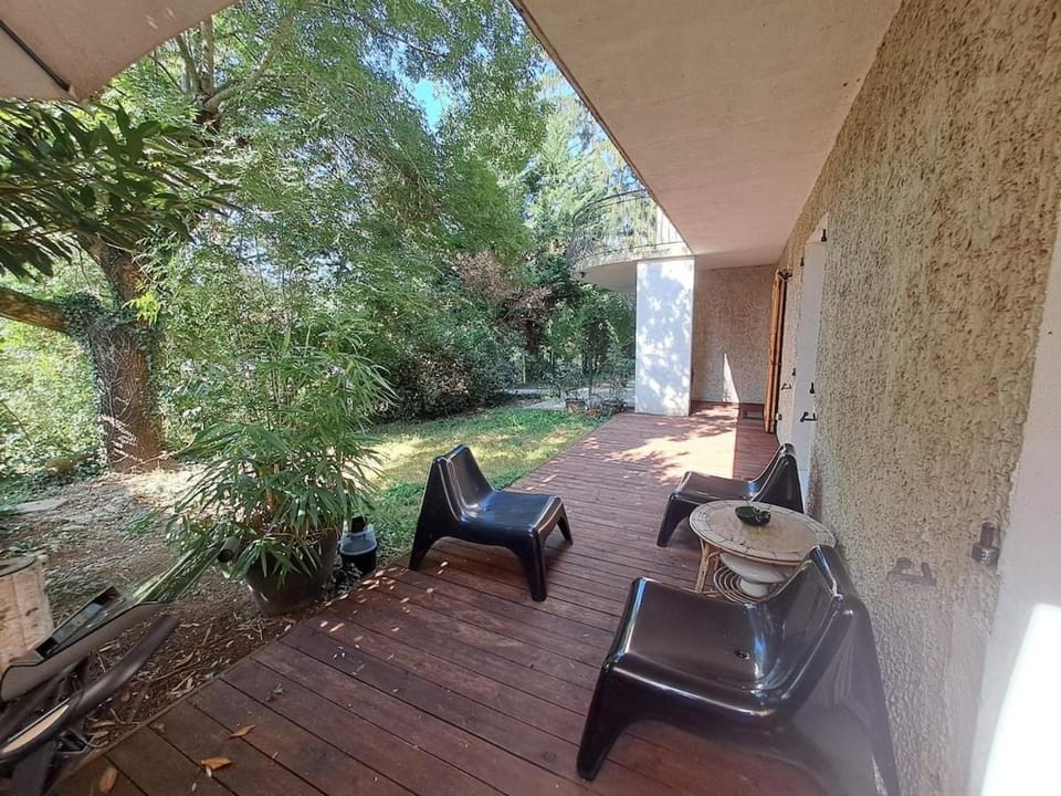Cottage with terrace in lush greenery House in Auvergne-Rhône-Alpes