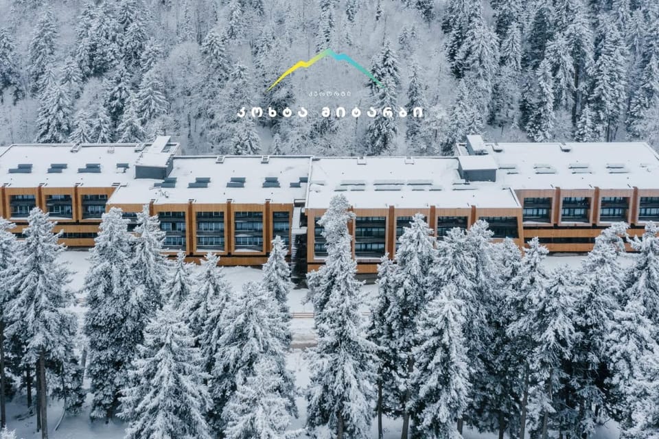 Property building, Natural landscape, Winter
