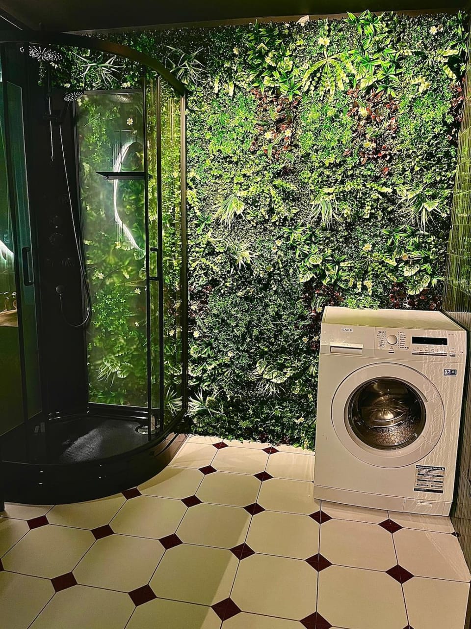 Shower, Bathroom, washing machine