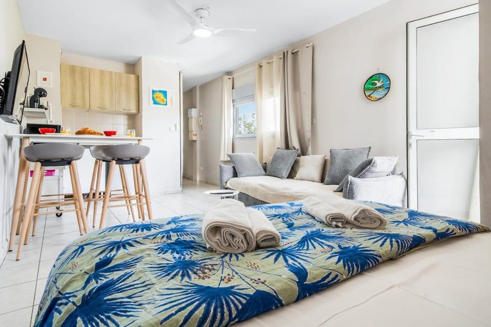 Le Corail - Studio à 5mn à pied du lagon Hermitage Apartment in Saint-Paul