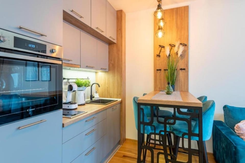 Kitchen or kitchenette, Dining area, oven