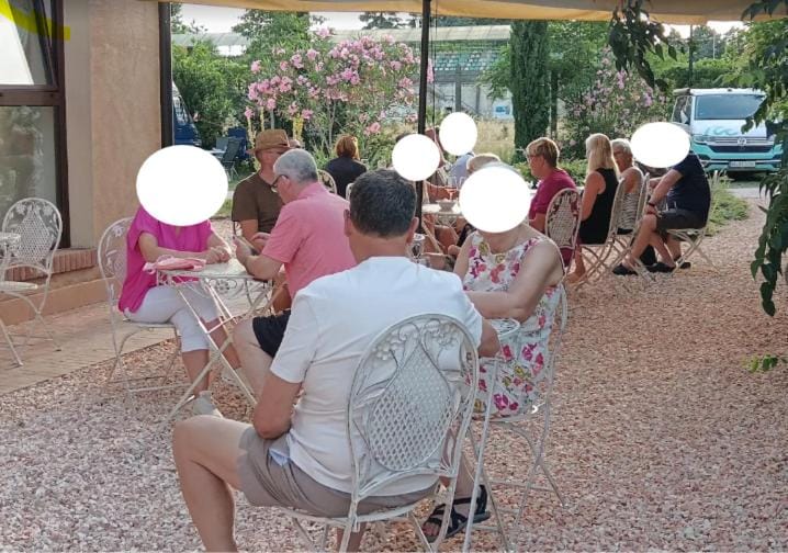 group of guests