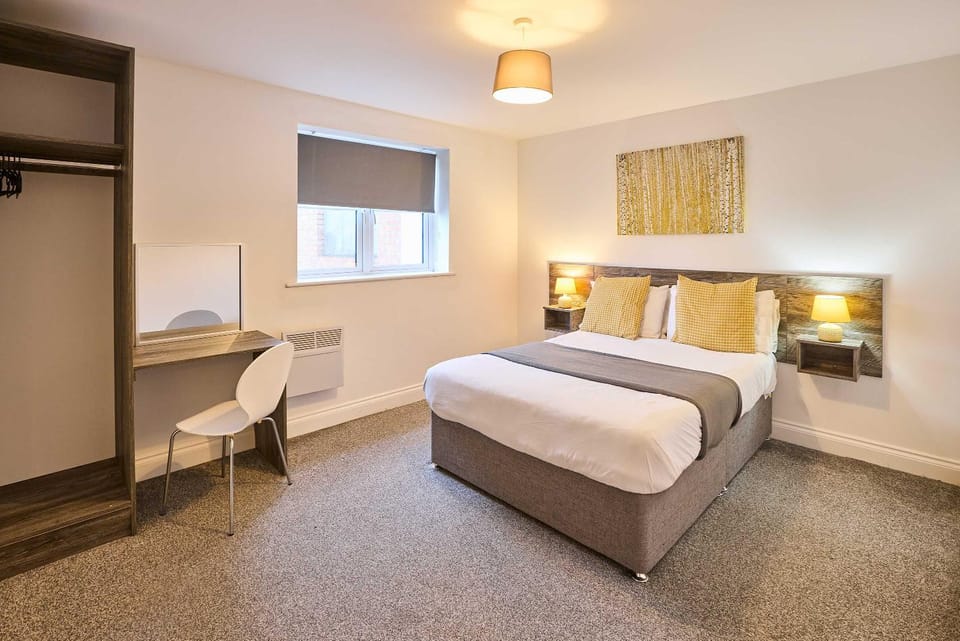 Bed, Bedroom