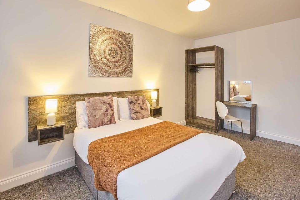 Bed, Bedroom