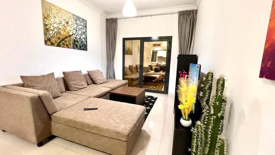 Paradise Pixels Elite 1BR Suite Sea View & pool Apartment in Ajman