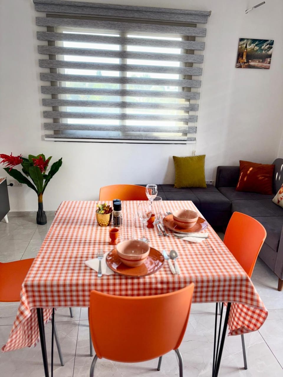 Orange Sunset Duplex Lapta 2 bedrooms close to Merit Casino Apartment in Cyprus