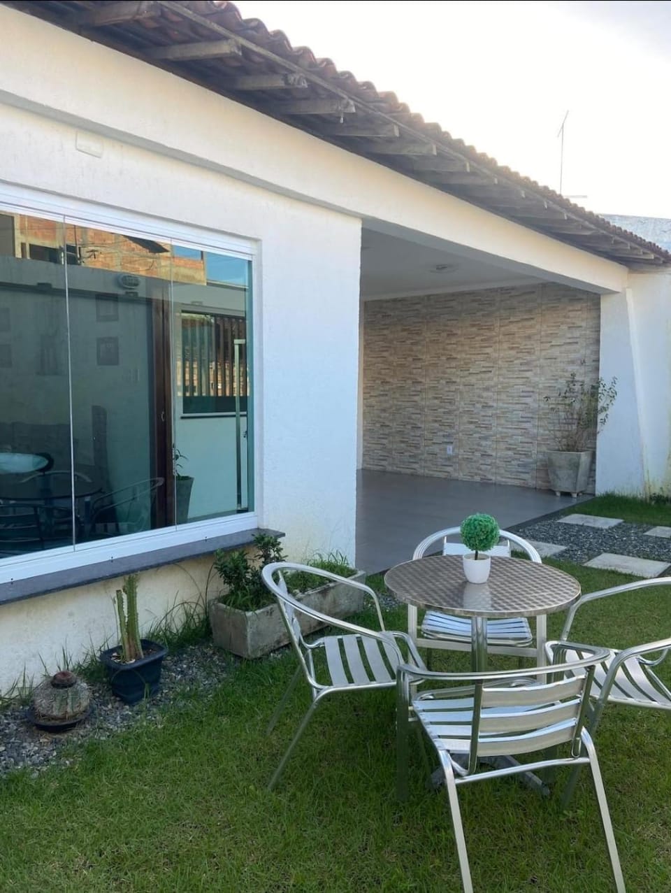 Patio, Garden, Seating area, Garden view