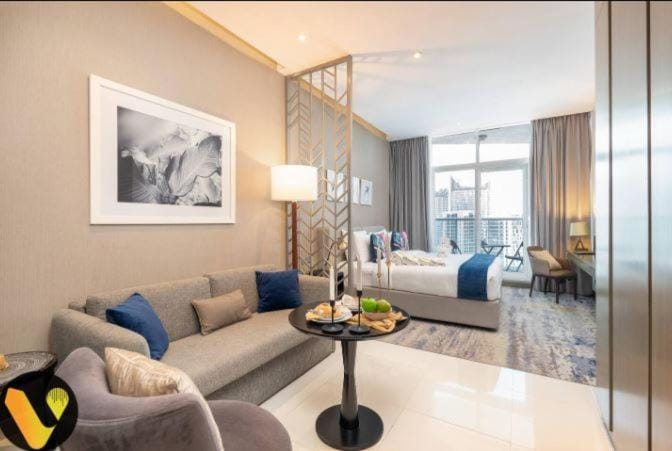 Seating area, Bedroom