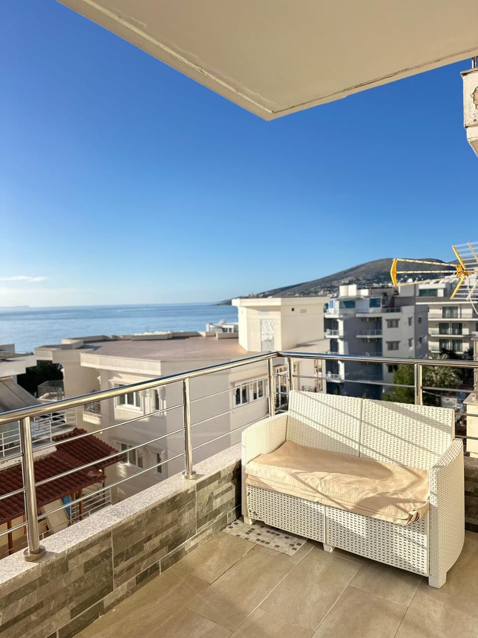 Day, View (from property/room), Balcony/Terrace, Sea view