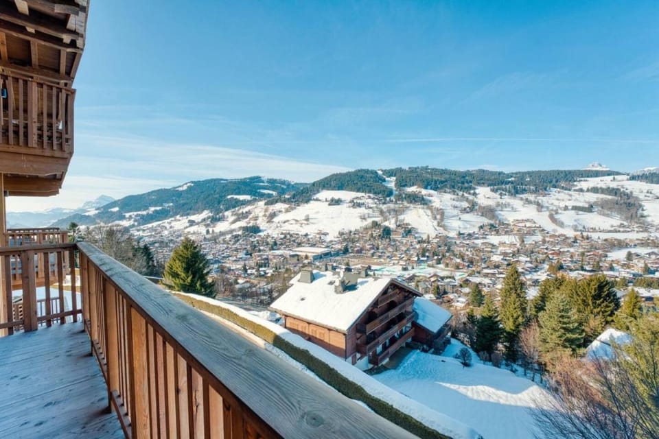 Observatoire Sompteux Loft 3CHBR Elegant Vues Apartment in Megève