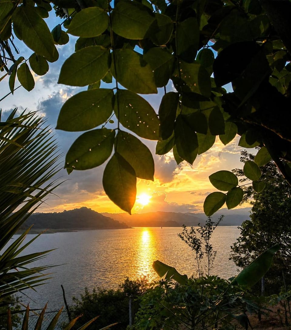 Nearby landmark, Day, Natural landscape, Lake view, River view, Sunset